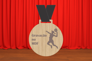 Medalha de Beach Tennis 1709